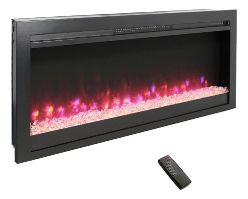 Chimenea Eléctrica Nirvaer 111.76 Cm Control Remoto 8
