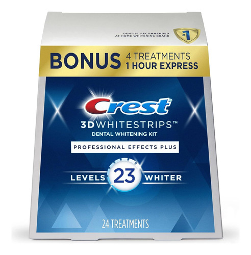 Crest 3d White Whitestrips Tiras Bl - Unidad a $416