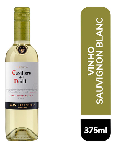 Vinho Branco Casillero Del Diablo Sauvignon Blanc 375ml