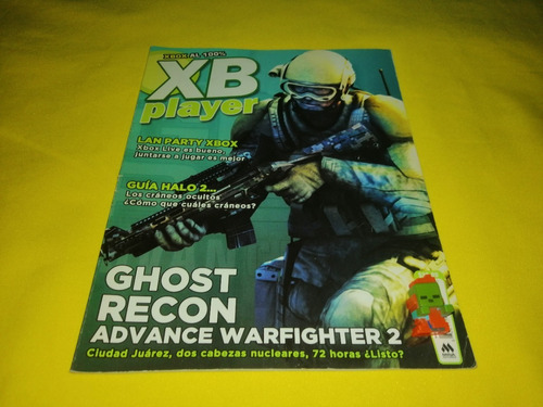 Revista Xb Player #20 Ghost Recon Advance Warfighter 2 Origi