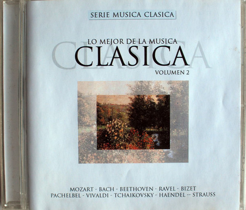 Musica Clasica - Potpourri Varios Autores - Cd Nacional 