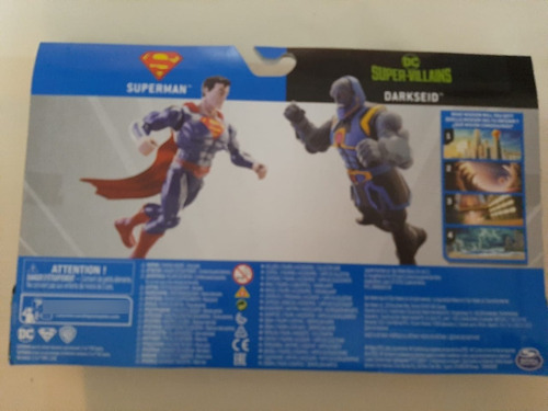Dc Heroes Unite Superman Darkseid Spin Master