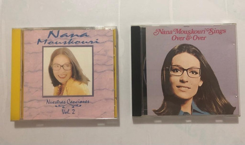 Cd Nana Mouskouri Sings Over And Over Y Nuestras Canciones 2