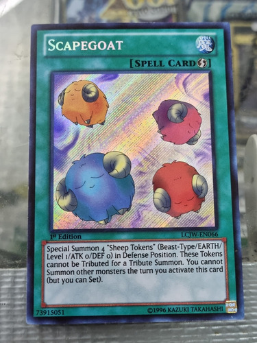 Scapegoat Secreto 1st Yugioh