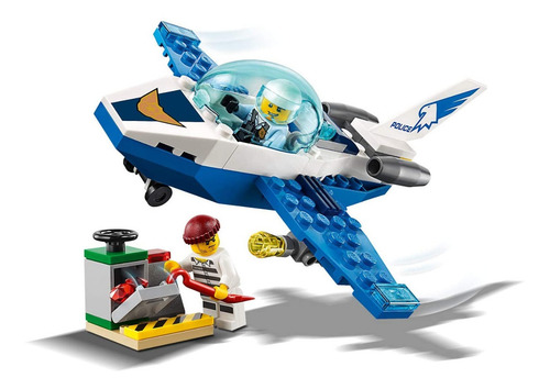 Lego City Sky Police Jet Patrol 60206 Original