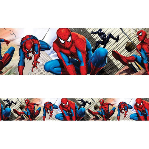 Faixa Adesiva Decorativa Border Homem Aranha 2