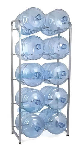 Rack Estante Organizador De 10 Botellones Bidones Agua 20 L