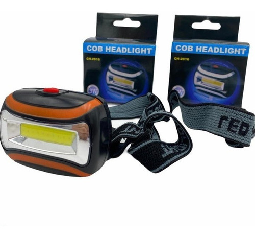 Imagen 2 de 4 de Linterna Led Minero Pesca Caza Para Sujetar Excelente