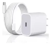 Comprar Cargador Para iPhone Carga Rápida Branco BAh 20w com Cable Usb C