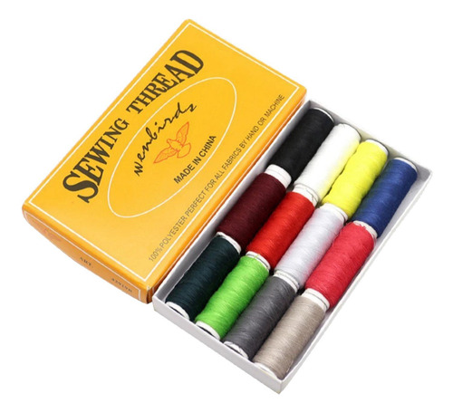 12x Bobinas Kit De Hilos De Costura Bobina De Bobina Precera