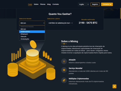 Sistema De Mineração De Criptografia Em Nuvem