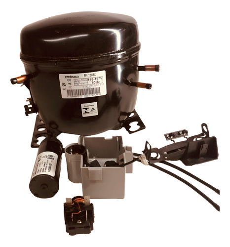 Motor Compressor Compatível Para Embraco Ffi 12hbx R134a 127