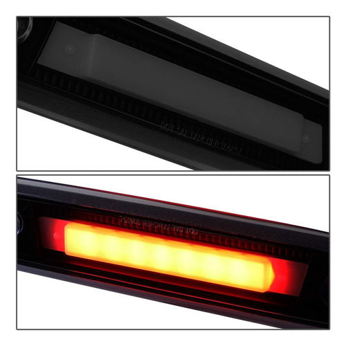 Dna Motoring 3bl-jcom06-3d-led-bk-sm - Luz De Freno Trasera