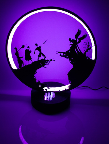 Imagen 7 de 9 de Lampara Harry Potter Con Sistema Rgb Reliquias De La Muerte