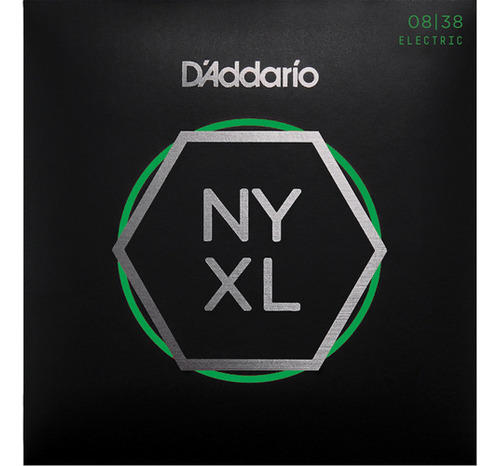 Daddario Cuerdas Guitarra Eléctrica Nyxl 008-038