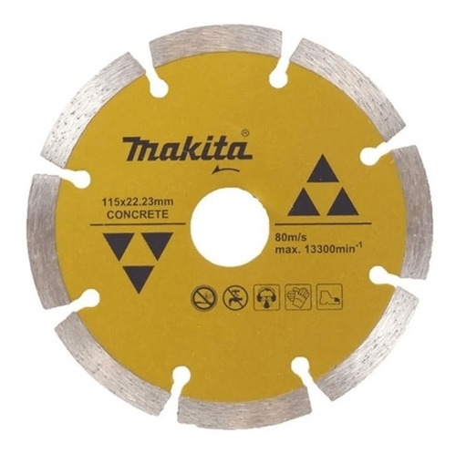 Disco Diamantado 115mm Segmentado Makita D-44270
