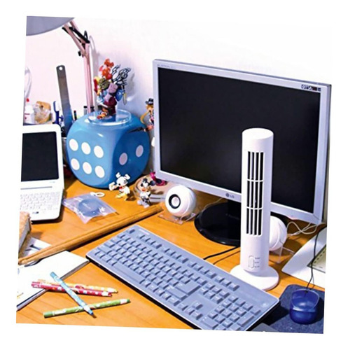 Minu Ventilador Usb Silencioso Sin Aspas Oscilante 2 Veloc