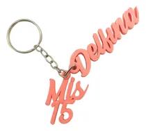 Comprar Llaveros Para Fiestas De 15 Años. Souvenirs Cumpleaños X 10