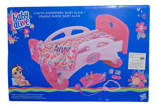 Cuna De Enfermera Para Muñecas Baby Alive