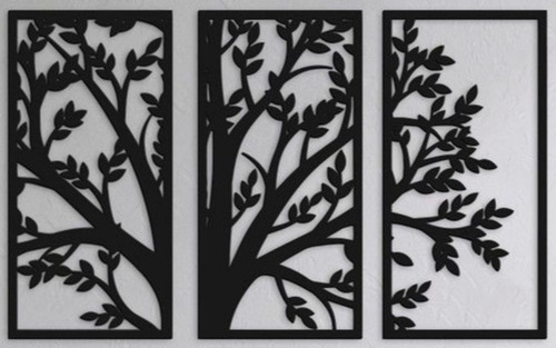Cuadro Decorativo Árbol De La Vida Artesanal