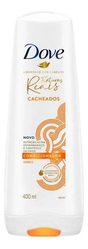 Condicionador Dove Texturas Reais Cabelos Cacheados 400ml