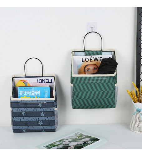 Paquete De 2 Bolsas De Almacenamiento Para Colgar En La Pare Color Color A