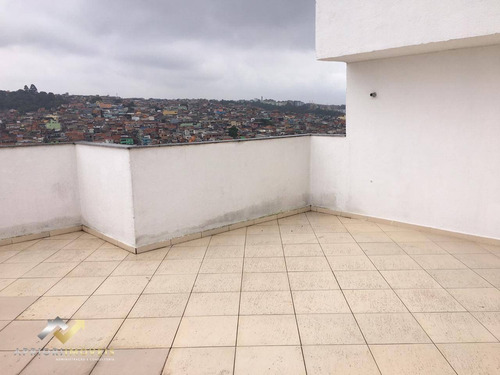 Cobertura Sem Condominio Com 2 Dormitórios À Venda, 76 M² Por R$ 240.000 - Parque Novo Oratório - Santo André/sp - Co0900