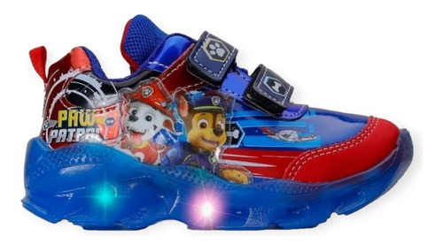 Tenis Niño 15-18 Disney 4325 Paw Patrol Chase C/ Luces Gnv® 