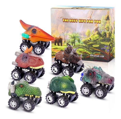 Juguetes De Dinosaurio Para Niños De 3 A 6 Años, Coches D.