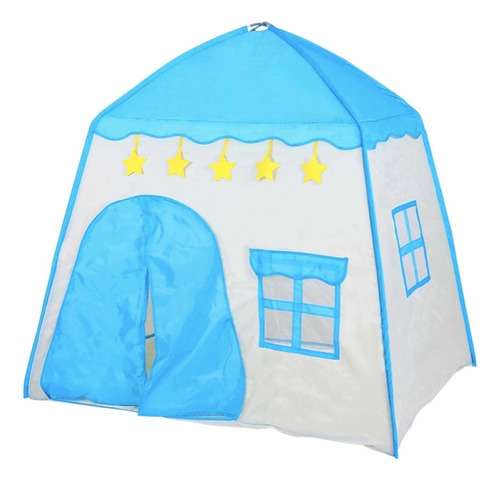 Carpa Castillo Original Rosada O Azul Para Niños Y Niñas