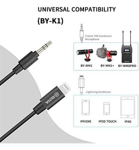 Sistema De Micrófono Lavalier Inalámbrico Para Cámara iPhone