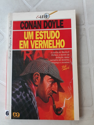 Livro Um Estudo Em Vermelho - Conan Doyle 