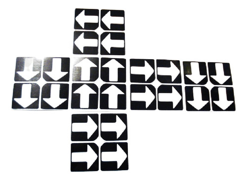 Cubo Rubik 2x2 Stickers Flechas Especiales