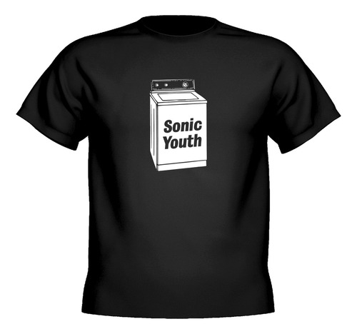 Remera Sonic Youth Washing Machine 100% Algodon Premium 24/1