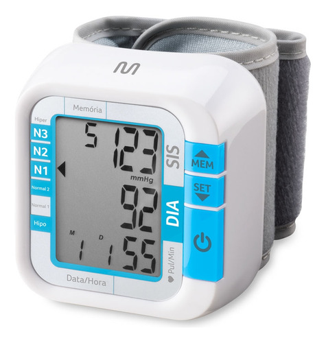Aparelho Monitor De Pressao Arterial Pulso Multilaser Hc204