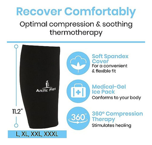 Arctic Flex Ice Sleeve Para Rodilla, Codo, Brazo - Paquete D