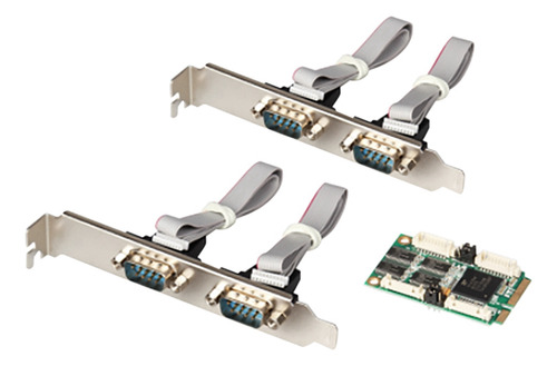 Tarjeta De Puerto Serie Múltiple Pci Express 4 Serial Com D