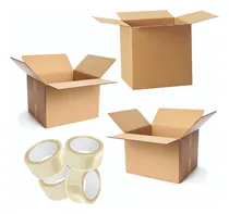 Comprar Combo Mudanza Caja Carton 30 unidades + 4 cintas embalar mudanza Market Paper