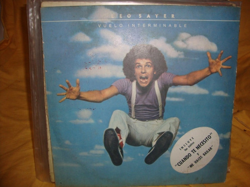 Vinilo Leo Sayer Vuelo Interminable Insert Dsd Si2