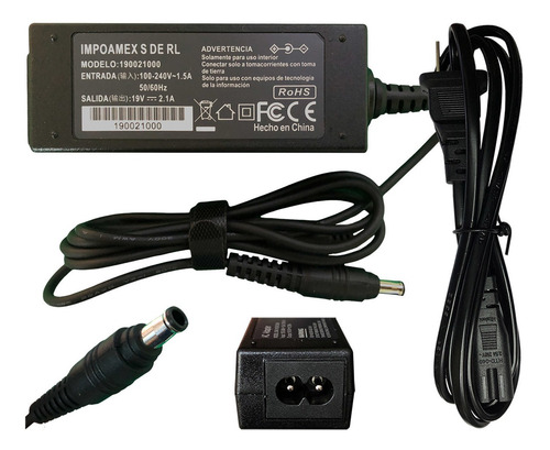 Cargador Lenovo Samsung 19v 2.1a 3.0mm Ad-4019s Pa-1400-14