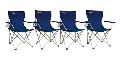 Sillon Director Plegable Broksol Camping Funda Apoya Braz X4