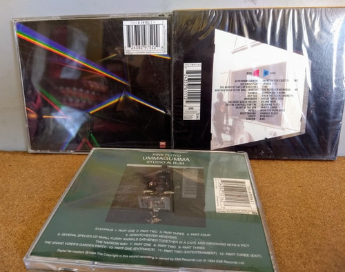 Pink Floyd - Cd's (the Wall/dark Side Moon/ummagumma/echoes) (Usado)