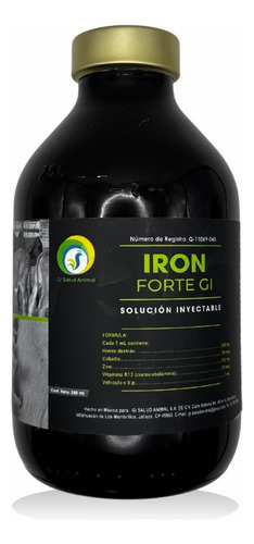 Iron Forte Gi De 250 Ml Solución Inyectable
