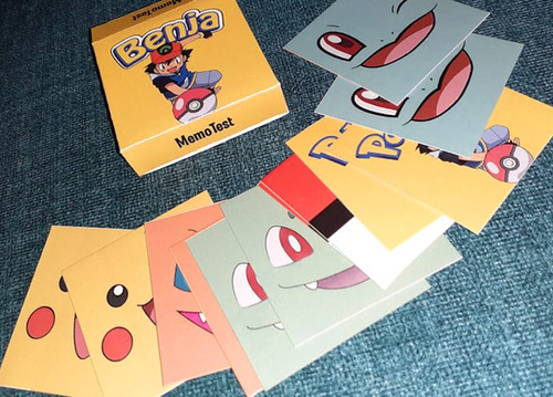 10 Juegos De La Memoria Personalizados Infantil - Souvenirs