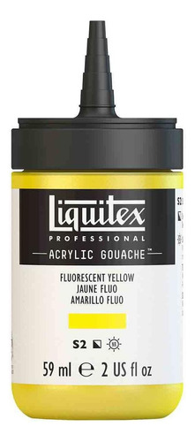Tinta Guache Acrílica Liquitex 981 Fluorescent Yellow 59ml