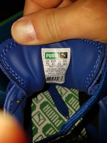 Zapatilla Puma Sweden Azul 26.5 Cm 41.5 Uk