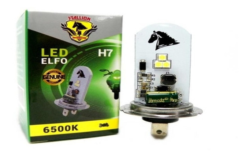 Lâmpada Farol Moto / Carro H7 Super Led Stallion - Universal