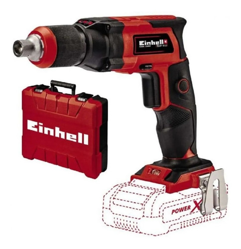 Imagen 1 de 2 de Atornillador Drywall Einhell Durlock Inalambrico TE-DY 18 Li-Solo