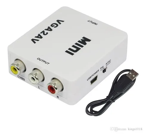 Convertidor De Rca A Vga