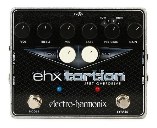 Pedal de efecto Electro-Harmonix EHX Tortion  negro